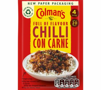 COLMANS – Chilli Con Carne Recipe Mix – 50g Copy