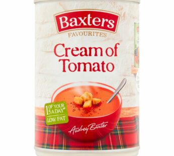 BAXTERS – Favourites Cream of Tomato Soup – 400g