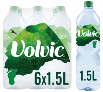 VOLVIC – Natural Mineral Water – 6X1.5L 6Pack
