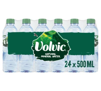 VOLVIC – Natural Mineral Water – 24x500ml 24Pack
