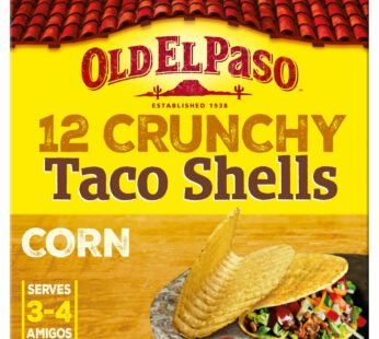 OLD EL PASO – Corn Taco Shells – 12Tacos/Pack 156g