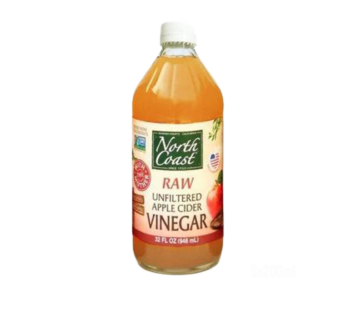 NORTH COAST – Raw Unfiltered Apple Cider Vinegar with The Mother Gluten Fee – 946ml