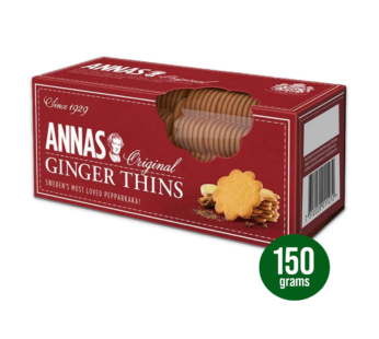 ANNAS – Biscuits Original Ginger Thins – 150g