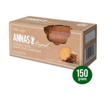 ANNAS – Biscuits Original Almond Thins – 150g