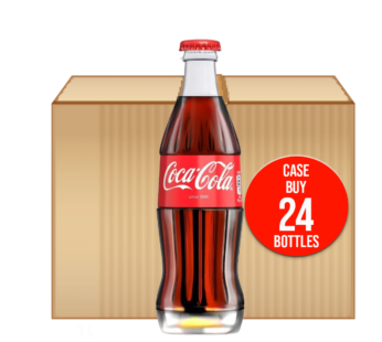 COCA COLA – Original Glass Bottles – 24x200ml 24Pack