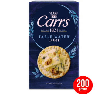 CARRS – Table Water Crackers – 200g