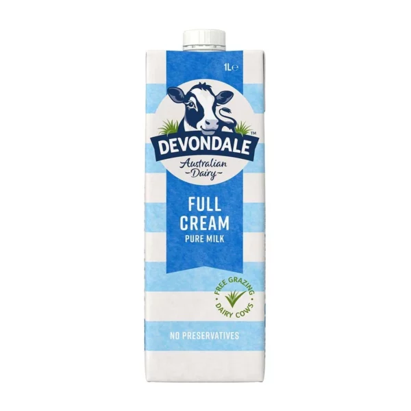 DEVONDALE - Full Cream Pure Milk - 1L