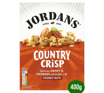 JORDAN – Country Crisp Chunky Nut – 400G