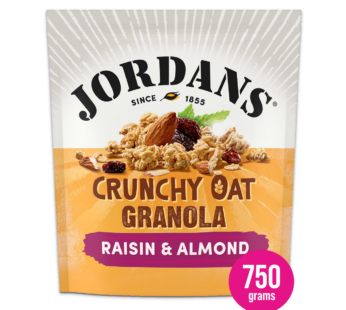 JORDANS – Crunchy Oat Granola Raisin & Almond – 750g