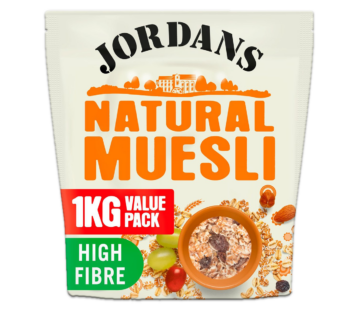 JORDANS – Natural Muesli 1KG Value – Pack