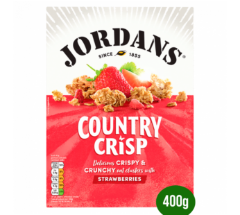 JORDANS – Country Crisp Strawberry – 400G