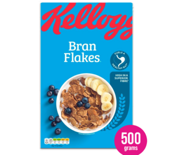 KELLOGGS – Bran Flakes Breakfast Cereal – 500G