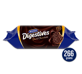 MCVITIES  – Dark Chocolate Digestive Biscuits – 266g