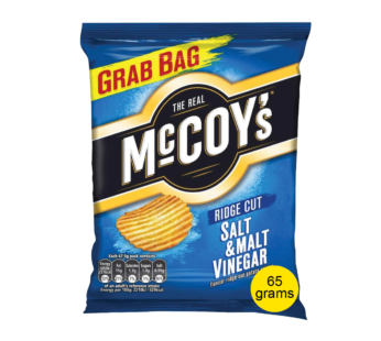 MCCOYS – Potato Crisps Salt & Malt Vinegar Grab Bags – 65G