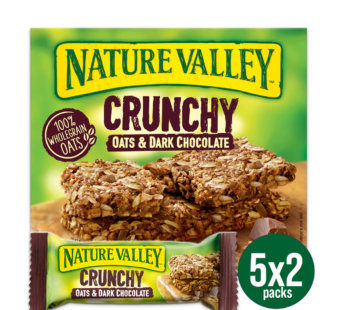 NATURE VALLEY – Crunchy Oats & Dark Chocolate 210g