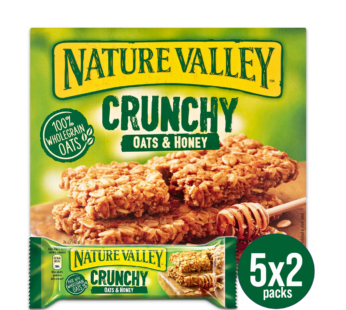 NATURE VALLEY – Crunchy Oats & Honey Cereal Bars – 210g