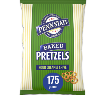PENN STATE – Baked Pretzels Sour Cream & Chive – 175g