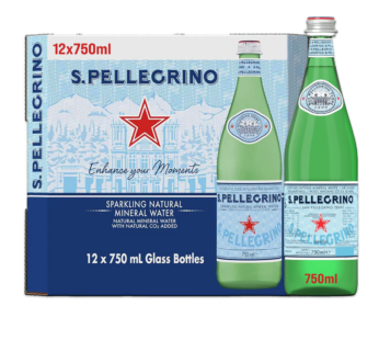 SAN PELLEGRINO –  Italian Sparkling Water 750ml – Full Case
