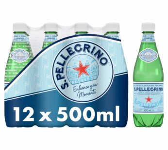 San Pellegrino Sparkling Water 12x500ml (12Pack)