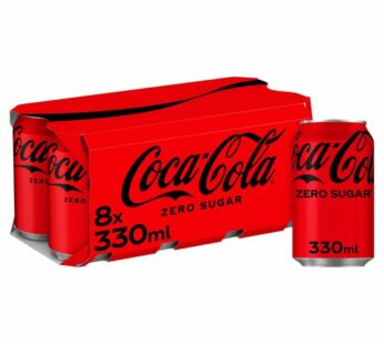 COCA COLA – Cans Zero – 8x330ml 8Pack