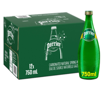 PERRIER – Original Sparkling Water – 12x750ml 12Pack