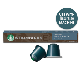 NESPRESSO – Starbucks Espresso Roast Coffee Pods – 10’s
