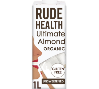 RUDE HEALTH – Ultimate Almond Unsweetened GlutenFree Milk Drink – 1L