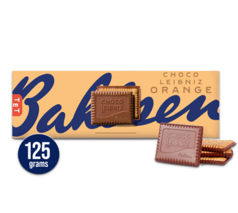 BAHLSEN CHOCO LEIBNIZ – Orange Chocolate Biscuit – 125g