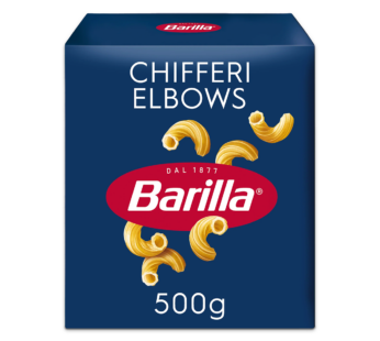 BARILLA – Pasta Chifferi Elbows – 500g