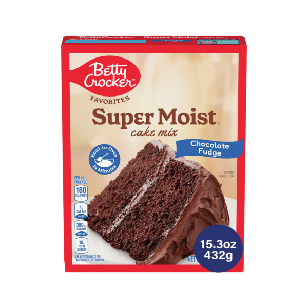 Super Moist Chocolate Fudge Cake Mix