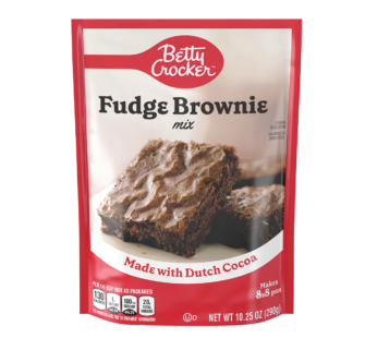 GENERAL MILLS – Betty Crocker Fudge Brownie Mix – 10.3oz / 290g