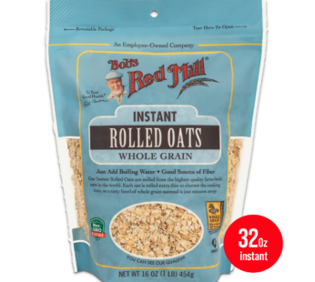 BOBS RED MILL – Instant Rolled Oats – 32oz / 907g