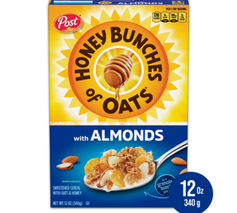POST – Honey Bunch of Oats Almond – 12oz/ 340g