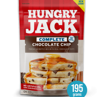 HUNGRY JACK – Chocolate Chip Pancake Mix – 7oz / 195g