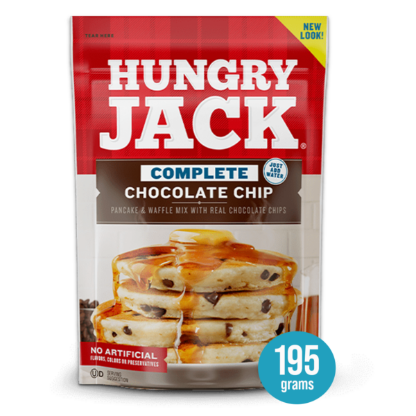 Hungry Jack Complete Chocolate Chip Pancake and Waffle Mix