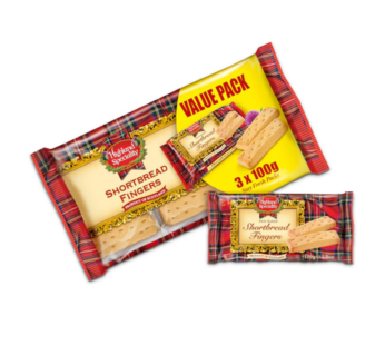 HIGHLAND – Specialty Scottish Shortbread Finger – 3x100g 300g