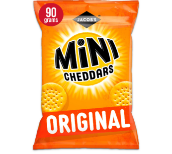JACOBS – Mini Cheddars Snack Biscuit – 90g