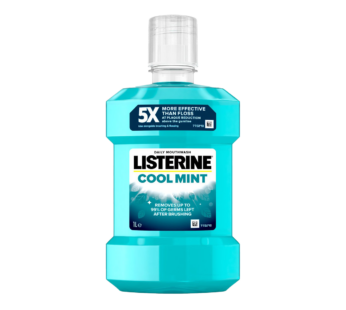 LISTERINE – Antibacterial Mouthwash Coolmint – 1Litre