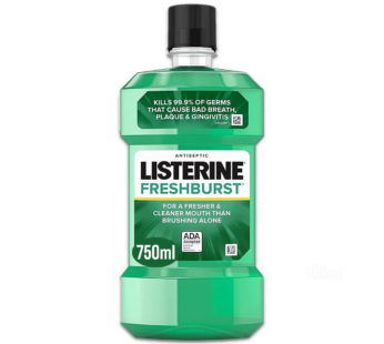 LISTERINE – Antiseptic Fresh Burst Mouthwash – 750ml