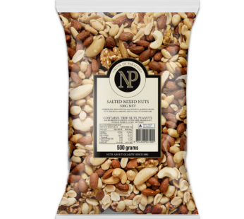 NUTS IN PARADISE – Mixed Nuts Salted – 500g