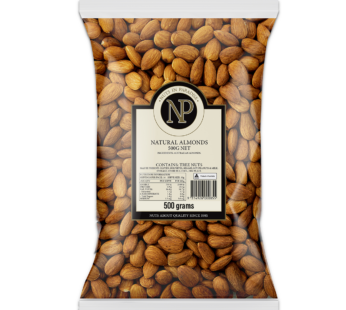 NUTS IN PARADISE – Australian Natural Dry Roasted Almonds – 500g