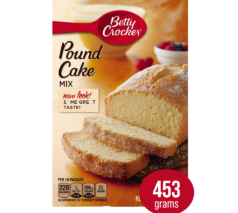 GENERAL MILLS – Betty Crocker Pound Cake Mix – 16.0oz / 453g
