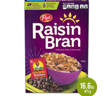POST – Raisin Bran Cereal – 16.6oz / 471g