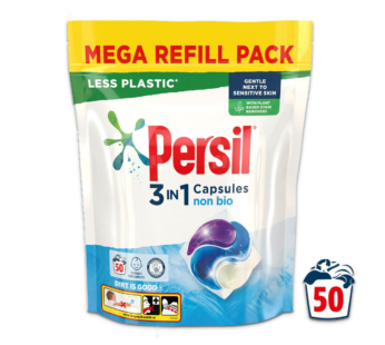 PERSIL – 3in1 Non Bio Washing Pods – 50 Wash