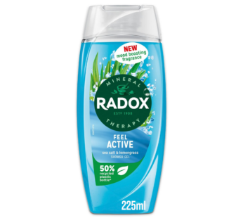 RADOX – Feel Active Mood Boosting Shower Gel – 225ml