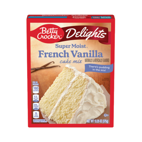 Super Moist French Vanilla Cake Mix