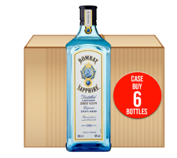 BOMBAY – Sapphire Distilled London Dry Gin – 6x1L Case