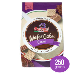 BALCONI – Light & Crispy Cocoa Wafers – 250g