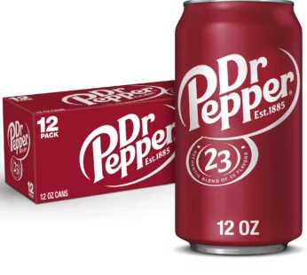 DR PEPPER –  Soda 12x355ml Cans – 12Pack