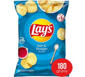 LAYS – Potato Chips Salt and Vinegar – 180g